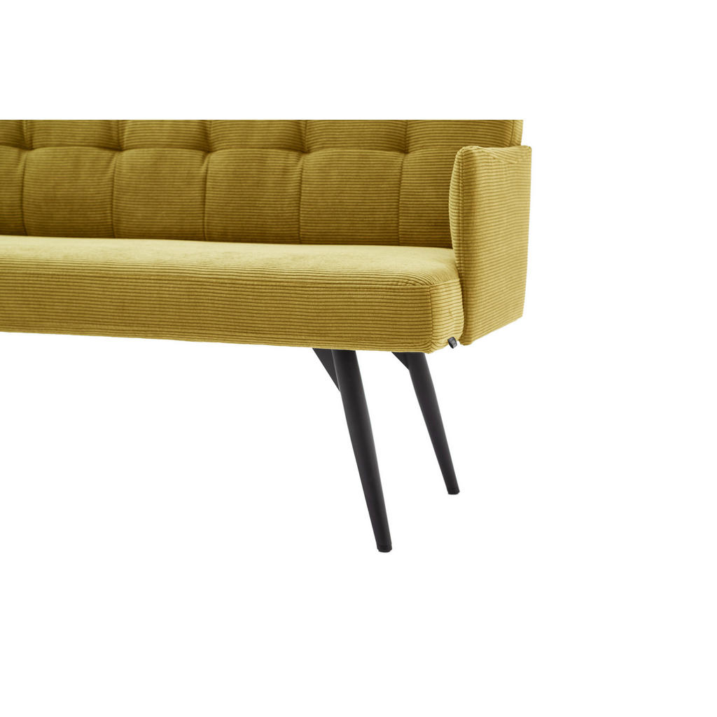 Thumbnail - Johann Jakob Sitzbank, Gelb, Grün, Textil, 2-Sitzer, 206x85x69 cm, Goldenes M, Oeko-Tex® Standard 100, DGM-Klimapakt, DG...