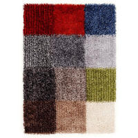 HOCHFLORTEPPICH 65/130 cm Rosemary Luxury Home Shaggy Multicolor  - Multicolor, Basics, Textil (65/130cm) - Novel