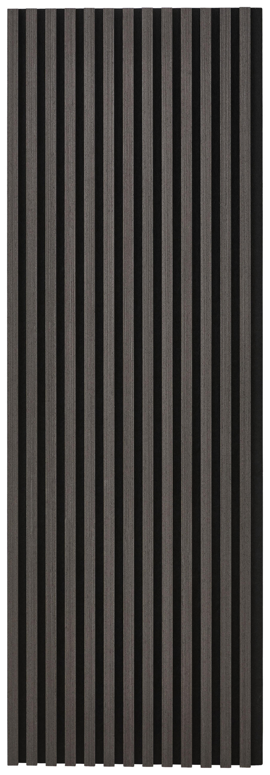 AKUSTICKÝ PANEL 41/120/2,1 cm  - černá, Design, kompozitní dřevo/plast (41/120/2,1cm) - Livetastic