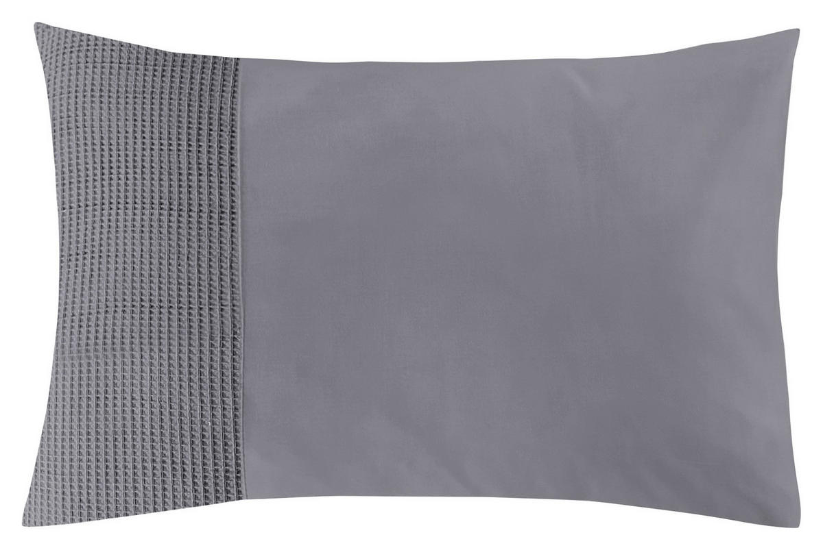 KISSENHÜLLEN-SET 40/80 cm  - Anthrazit, Design, Textil (40/80cm) - Novel