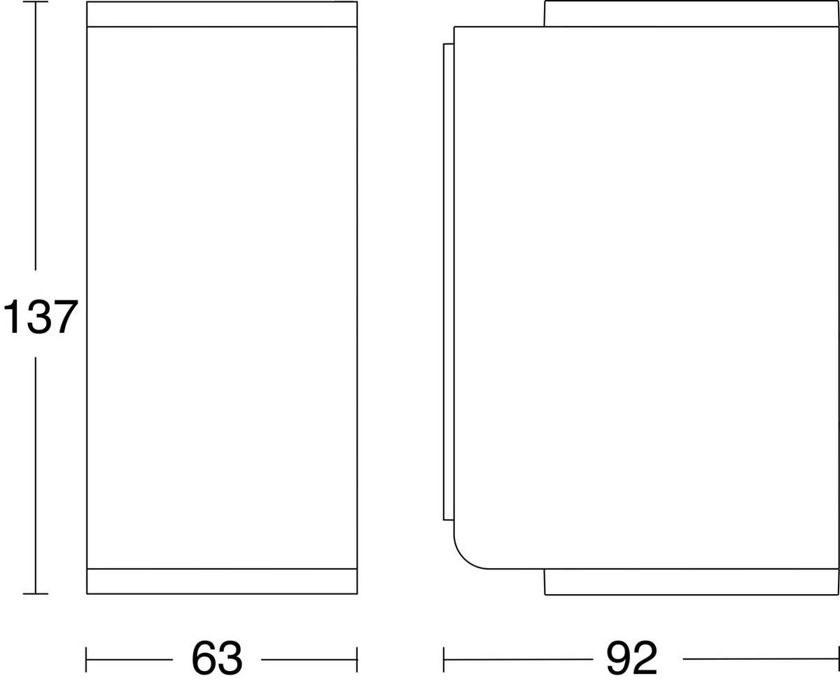 LED-AUßENLEUCHTE 9,2/6,3/13,7 cm   - Anthrazit, Design, Metall (9,2/6,3/13,7cm) - Steinel