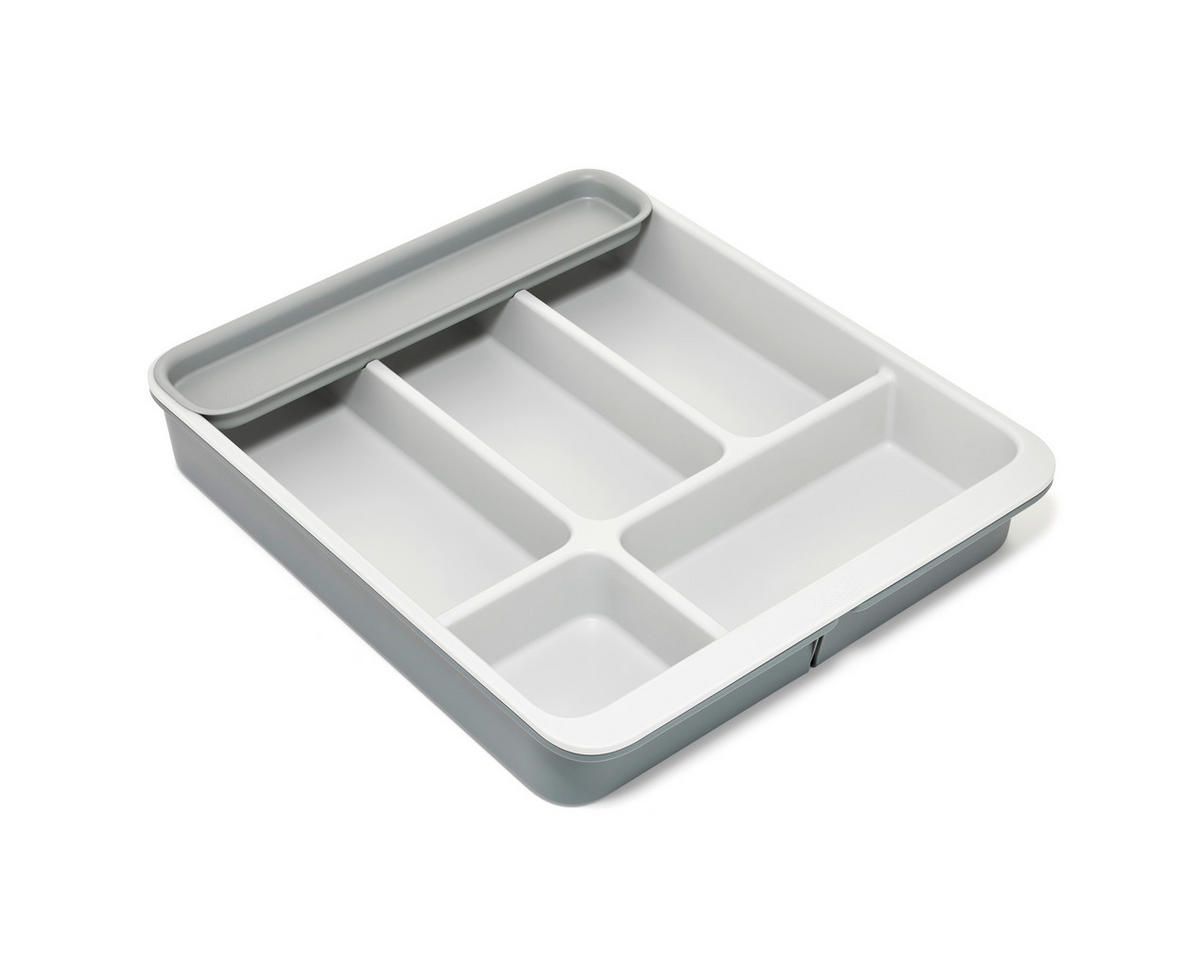 ULOŽAK ZA PRIBOR ZA JELO - siva, Osnovno, plastika (40,5/34/6,5cm) - Joseph Joseph