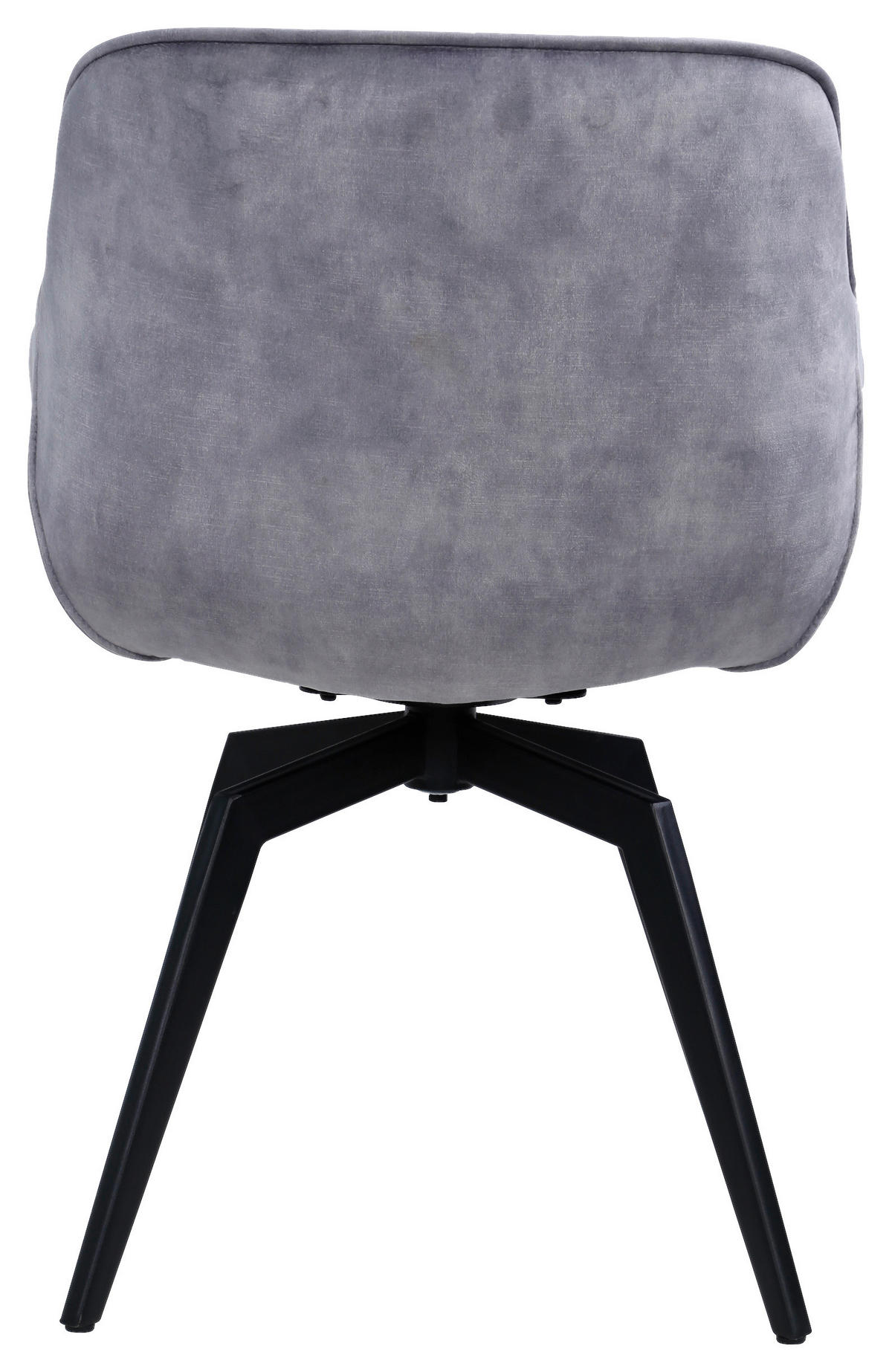 NASLANJAČ, kovina, tekstil siva, črna  - siva/črna, Design, kovina/tekstil (59/84/64cm) - Hom`in