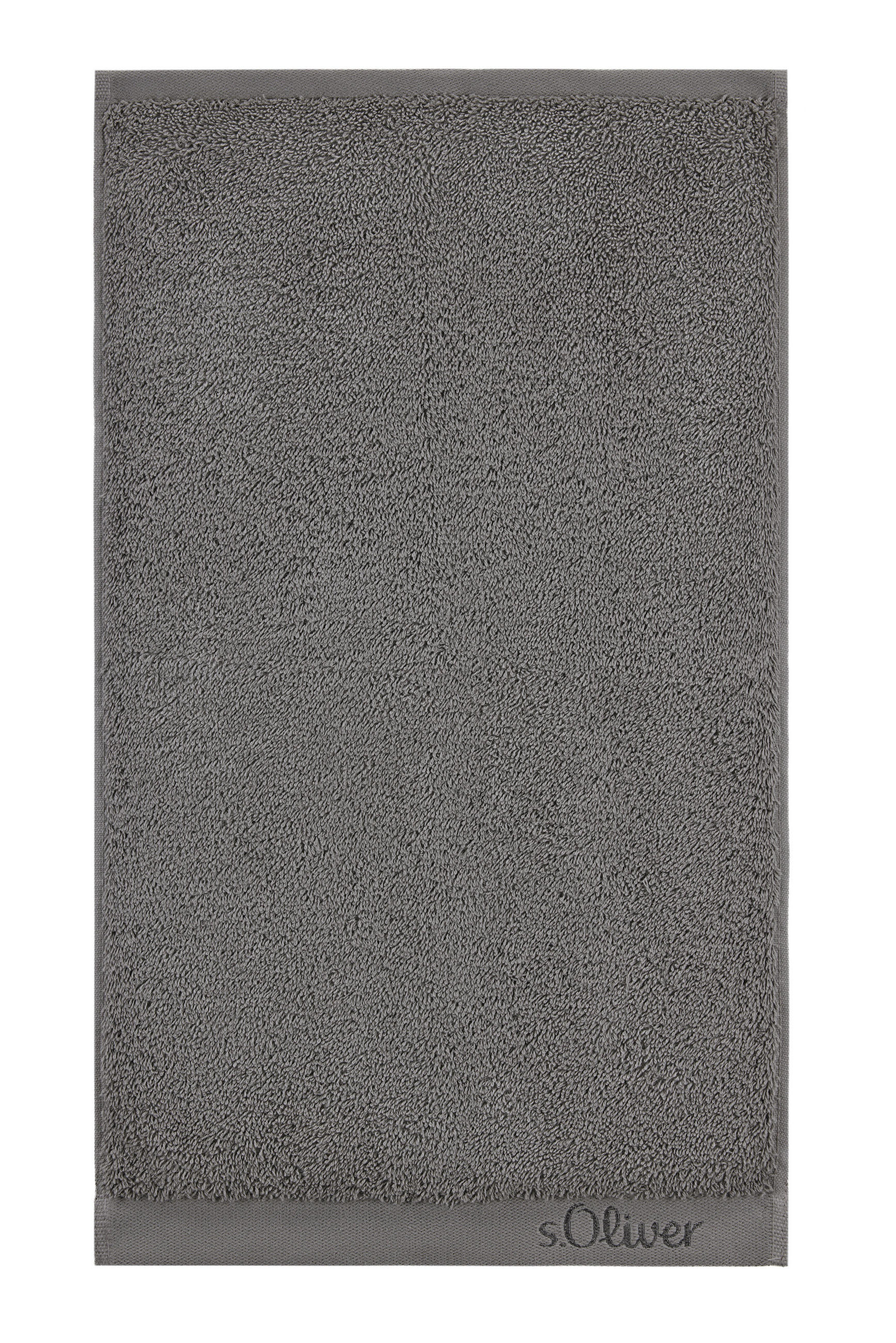 GÄSTETUCH s.Oliver Grau 2-teilig 30/50 cm  - Grau, Trend, Textil (30/50cm) - S. Oliver