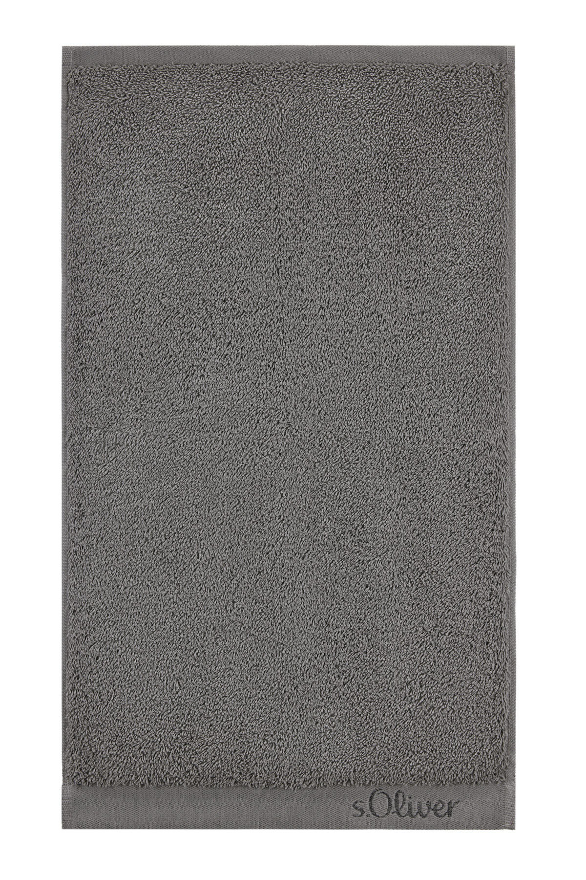 GÄSTETUCH s.Oliver Grau 2-teilig 30/50 cm  - Grau, Trend, Textil (30/50cm) - S. Oliver