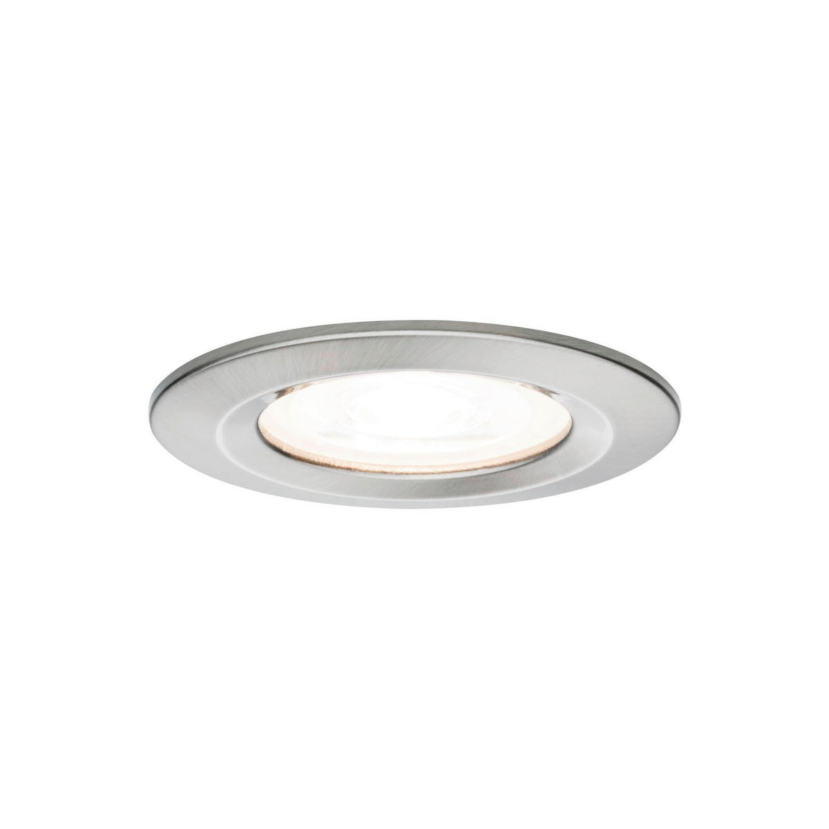 DECKENLEUCHTE   7,8 cm   - Alufarben, Basics, Metall (7,8cm) - Paulmann