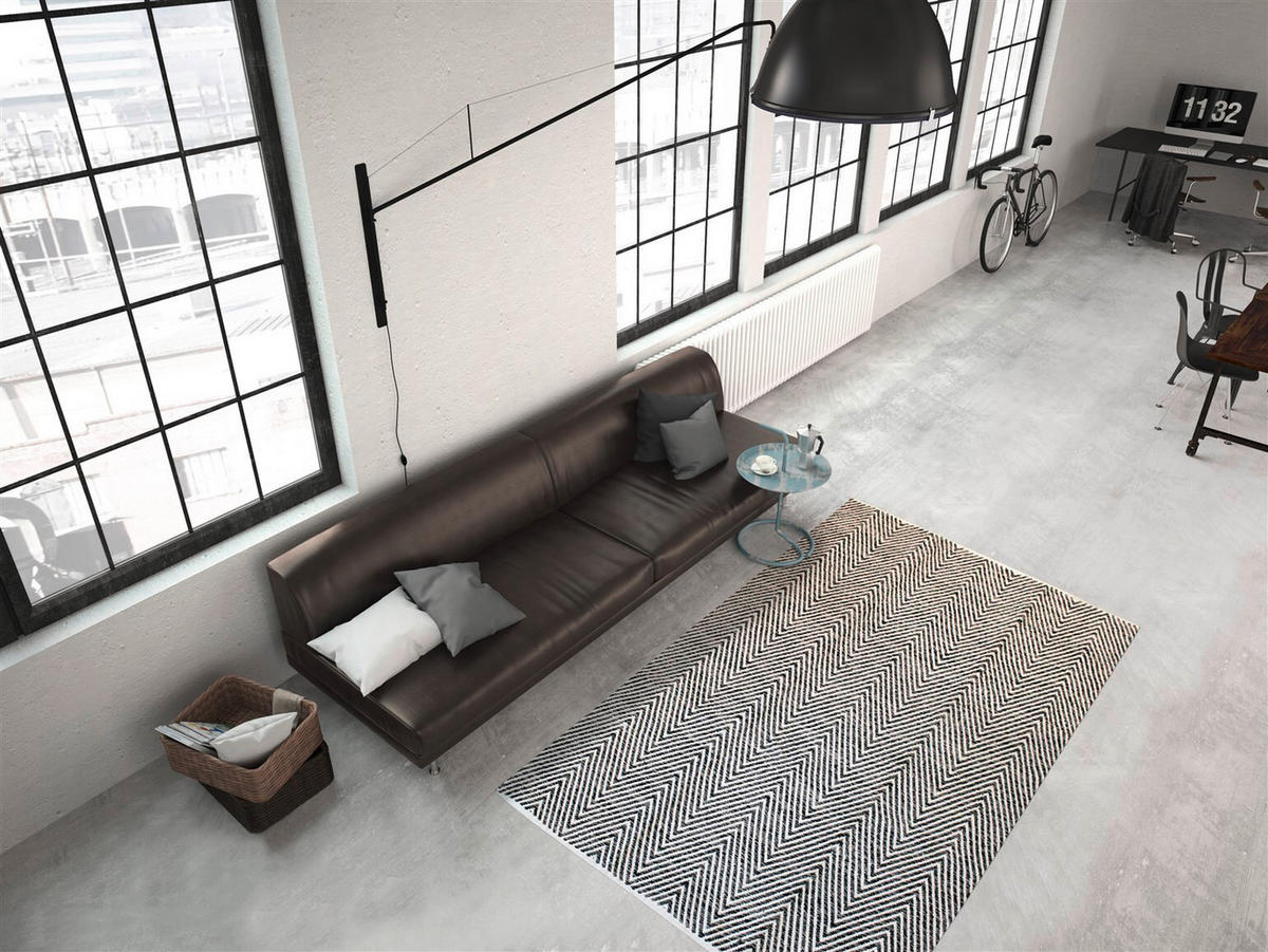 WEBTEPPICH 160/230 cm Aperitif Grau  - Grau, Basics, Textil (160/230cm) - Novel