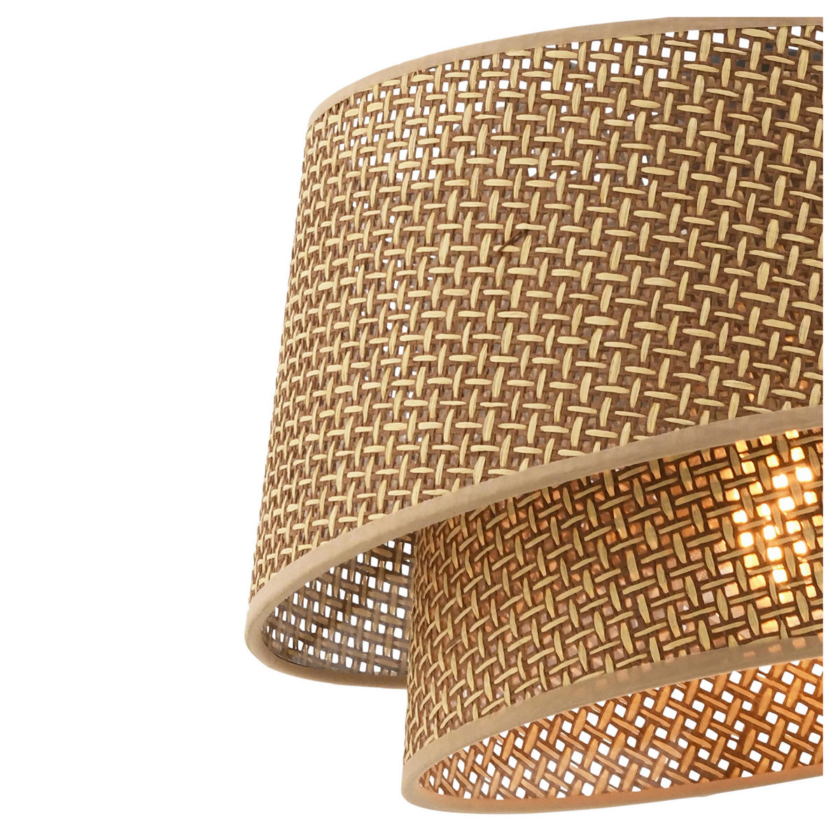HÄNGELEUCHTE 32/65 cm   - Beige, Design, Textil/Metall (32/65cm) - P & B