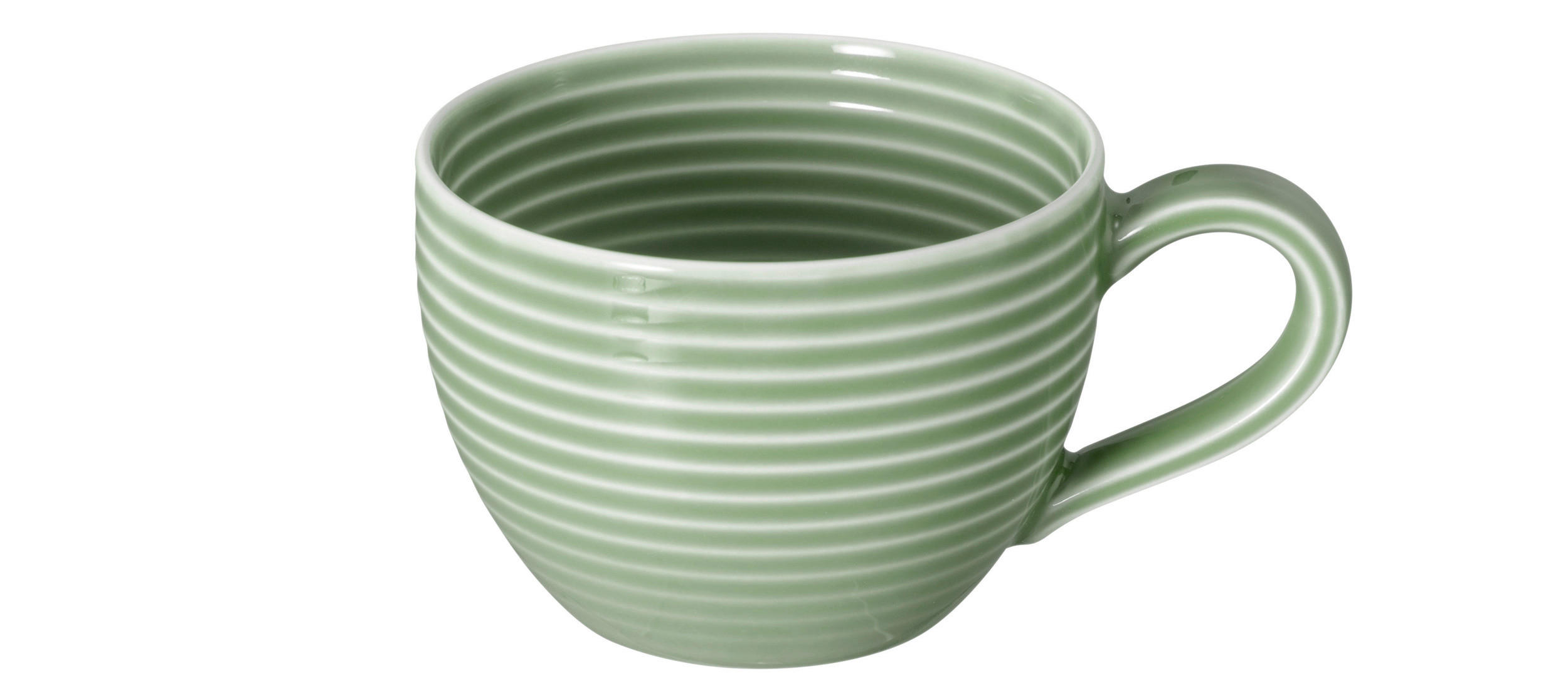 ESPRESSOTASSE Beat salbeigrün 110 ml  - Salbeigrün, KONVENTIONELL, Keramik (0,11l) - Seltmann Weiden