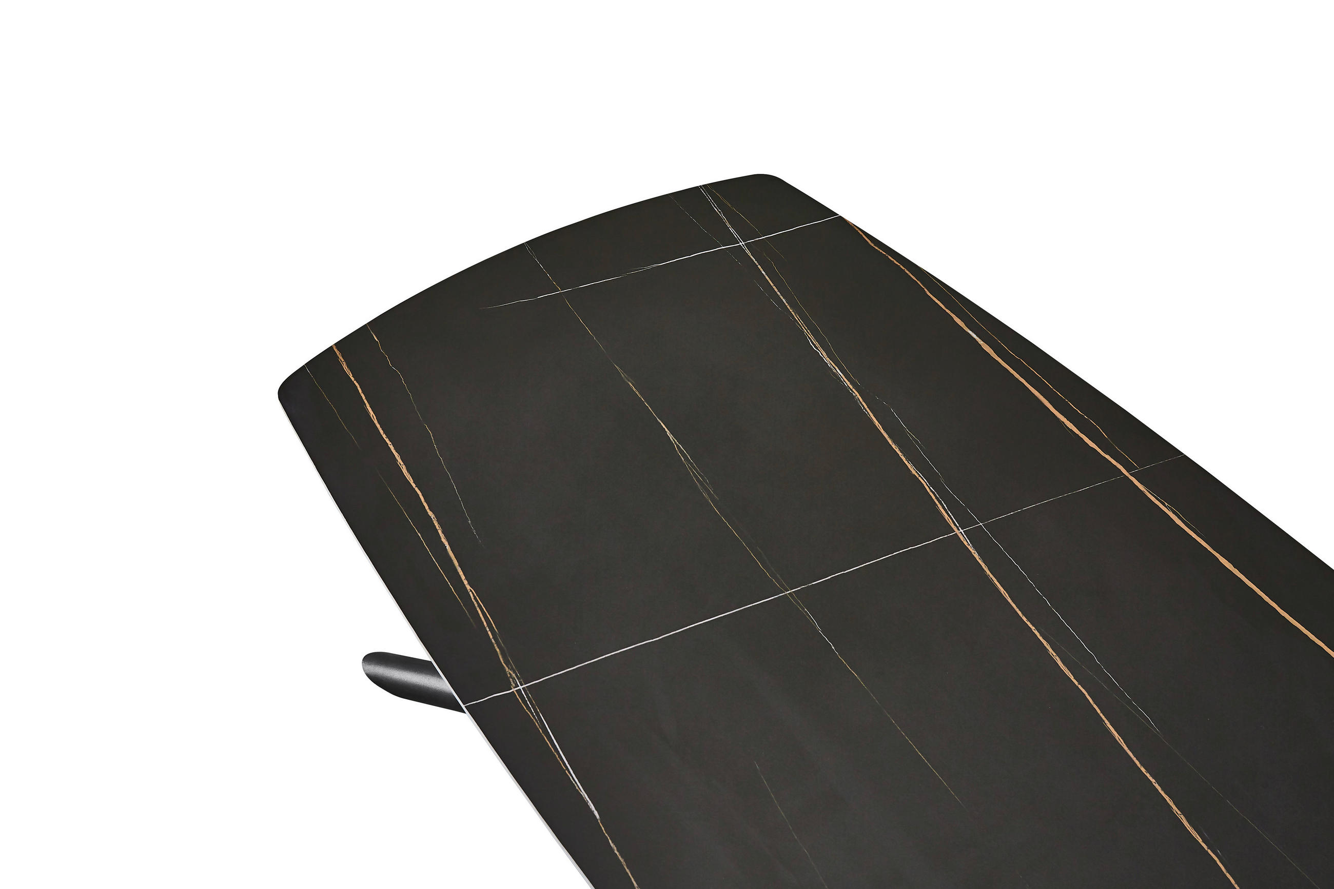 COUCHTISCH 120/70/46 cm Schwarz  - Schwarz, Design, Keramik/Metall (120/70/46cm) - Stylife
