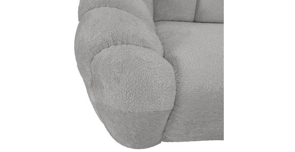BIGSOFA Chenille Schlammfarben  - Schlammfarben/Schwarz, KONVENTIONELL, Kunststoff/Textil (248/78/112cm) - Carryhome