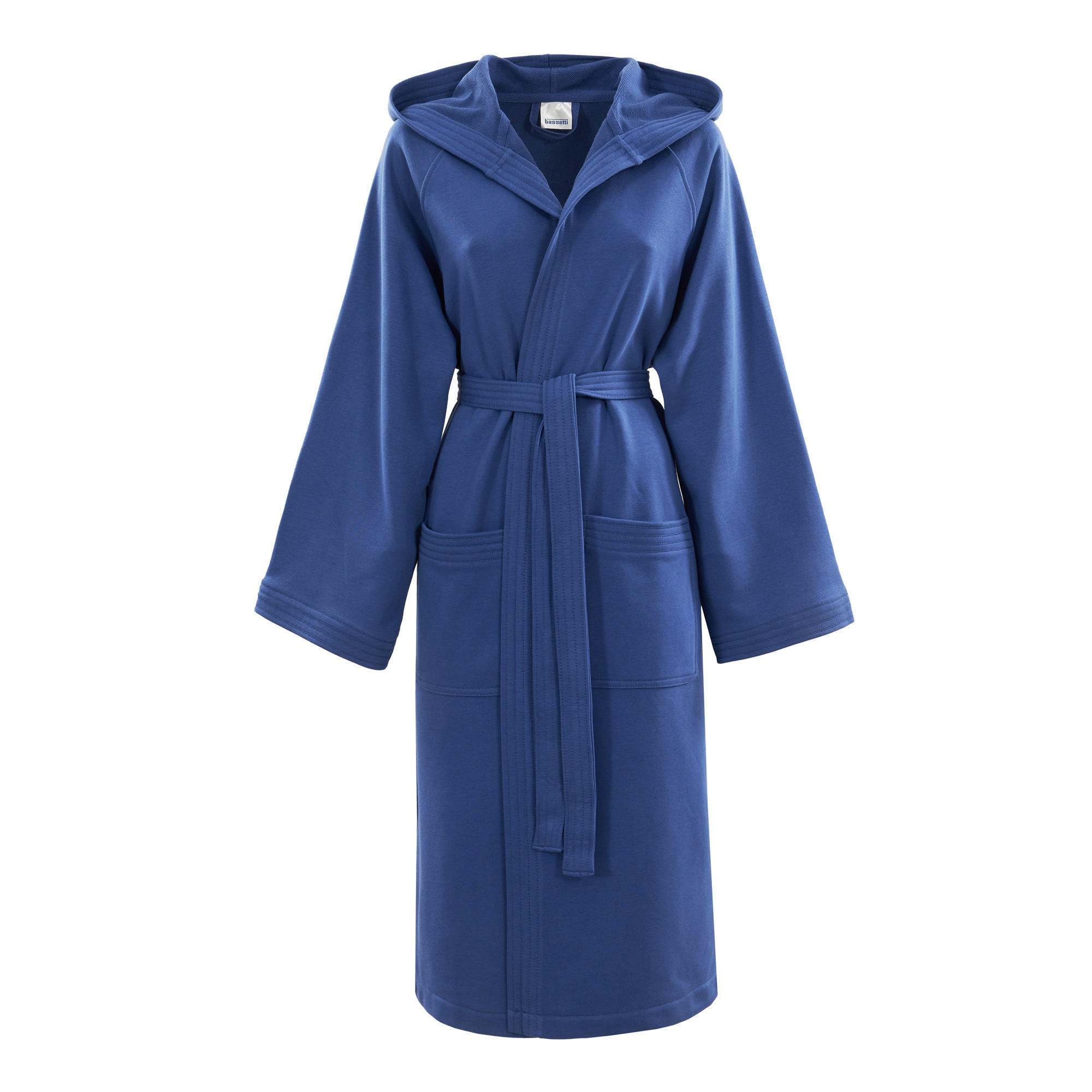 BADEMANTEL  - Dunkelblau, Basics, Textil (Snull) - Bassetti