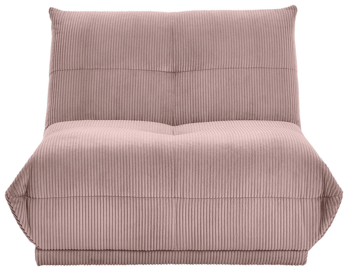 SOFAELEMENT GISELLE Cord Altrosa  - Altrosa, Trend, Textil (105/80/112cm) - Livetastic