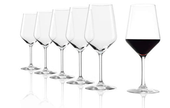 GLÄSERSET Revolution 6-teilig  - Klar, Design, Glas (490ml) - Stölzle
