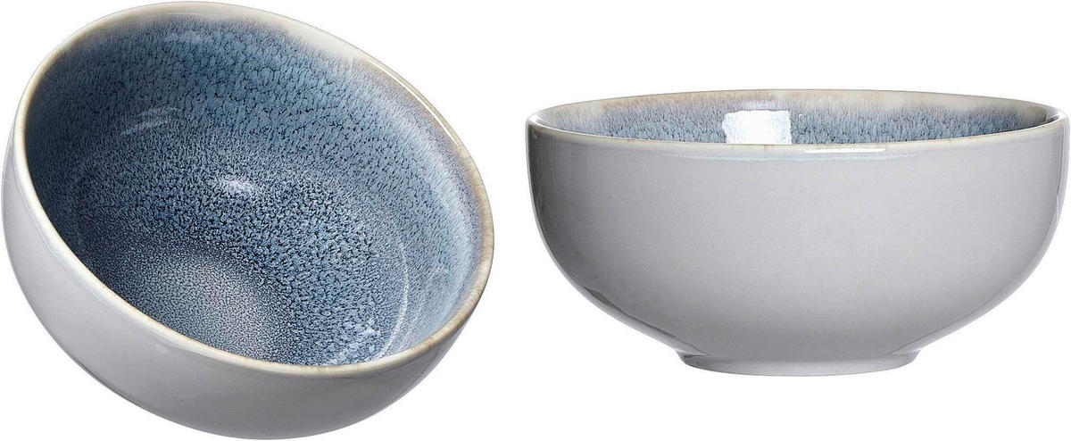 SCHALE Skagen Stone   - Blau/Grau, Basics, Keramik (15/15/7cm) - Ritzenhoff Breker