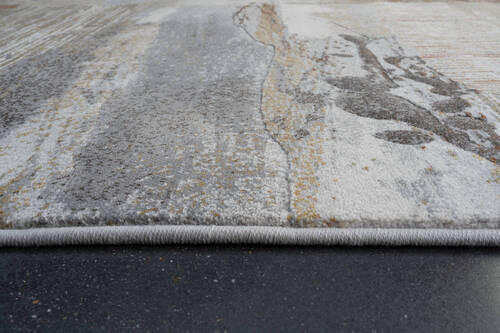 WEBTEPPICH 80/150 cm Argentum Braun, Creme, Grau  - Creme/Braun, KONVENTIONELL, Textil (80/150cm) - Novel