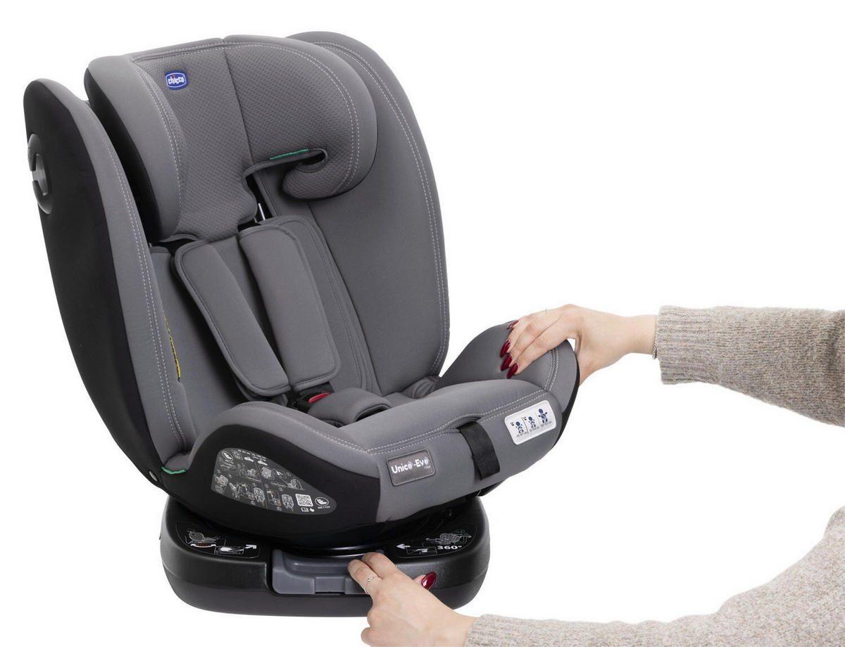KINDERAUTOSITZ  - Schwarz/Grau, Basics (46/54/69/44cm) - Chicco