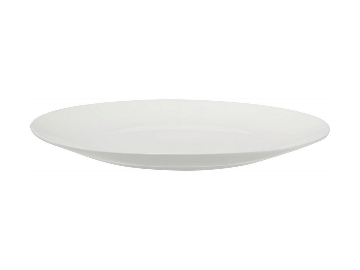 PLYTKÝ TANIER porcelán keramika 23 cm - biela, Basics, keramika (23cm) - Maxwell & Williams