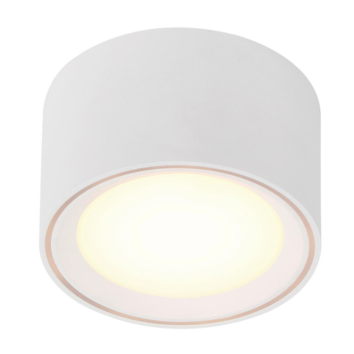 AUFBAULEUCHTE 10/6 cm   - Weiß, Basics, Metall (10/6cm) - Nordlux