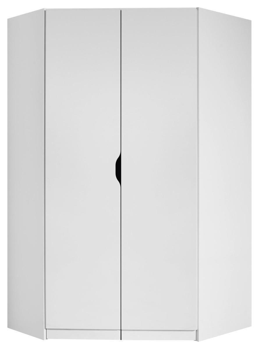 ECKSCHRANK 117/197/104 cm Weiß  - Weiß, MODERN, Holzwerkstoff (117/197/104cm) - Rauch Möbel