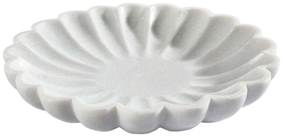 DEKOSCHALE - Weiß, Trend, Stein (30/5cm) - Ambia Home
