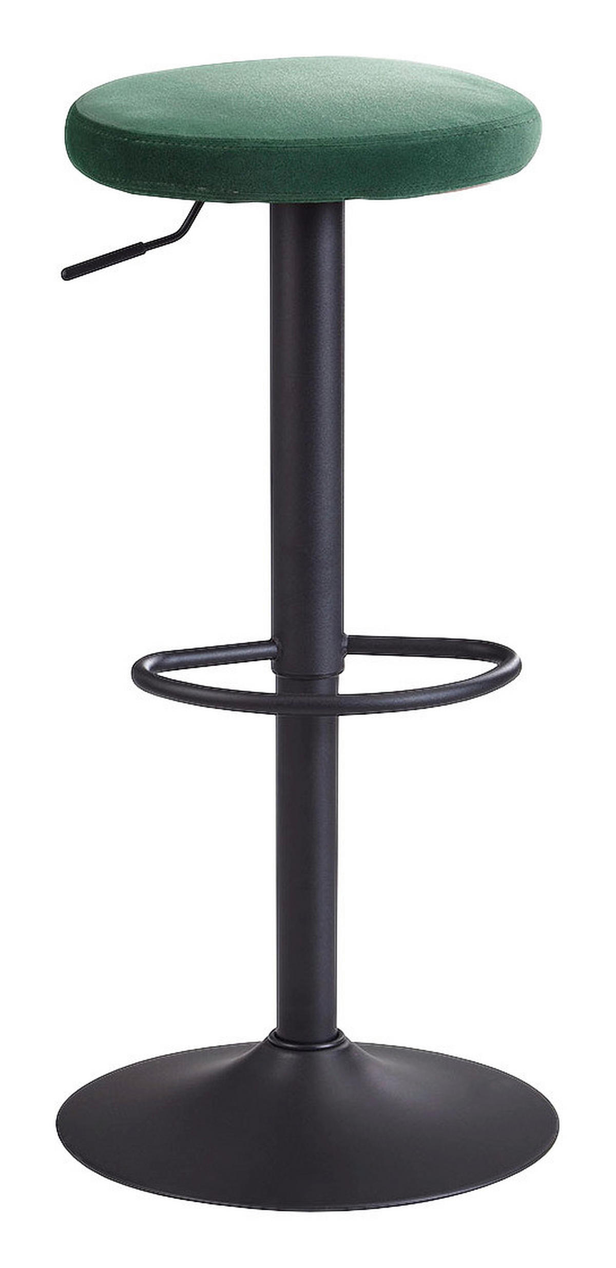 BARHOCKERTextil Grün  - Schwarz/Grün, Modern, Textil/Metall (40/79/40cm) - MID.YOU