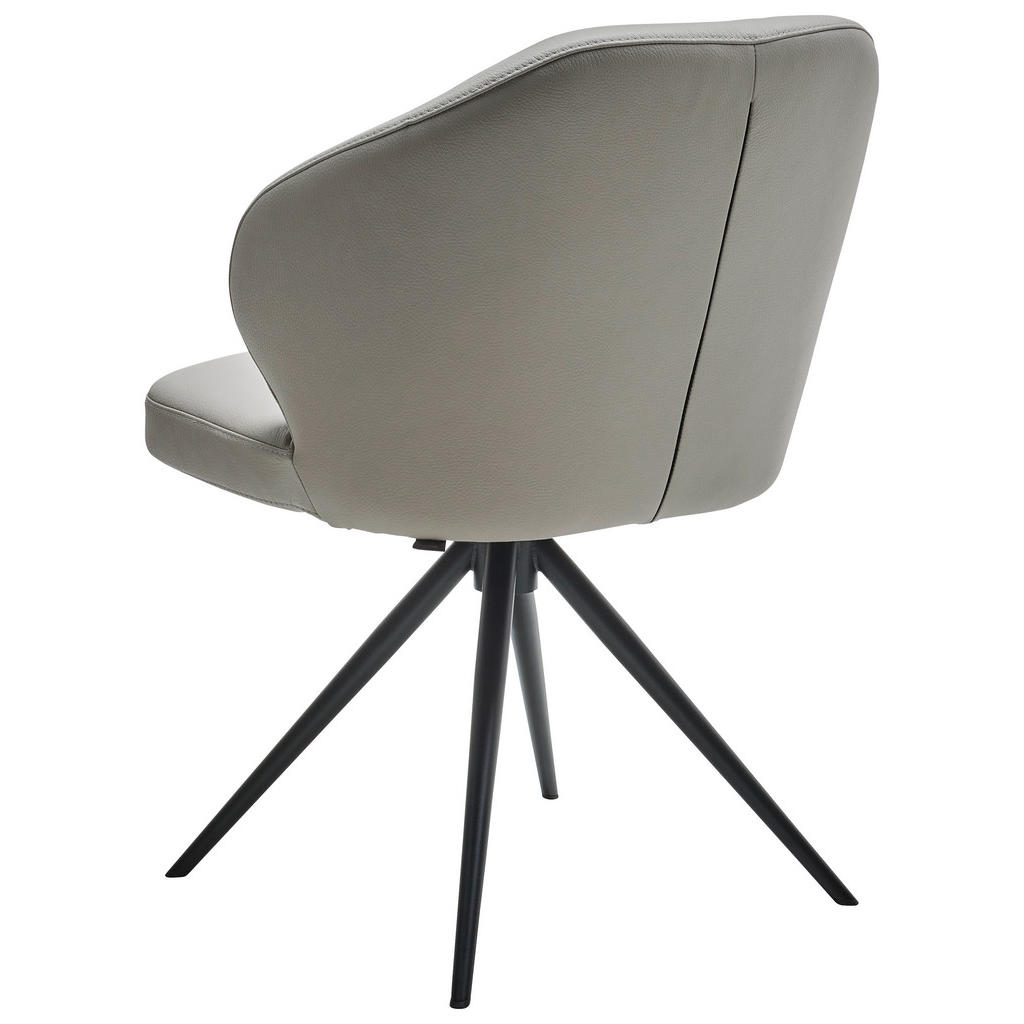 Thumbnail - Dieter Knoll Stuhl, Cappuccino, Leder, Echtleder, Anilinleder, Uni, konisch, 61x84x61 cm, Lederauswahl, Stoffauswahl, Ty...