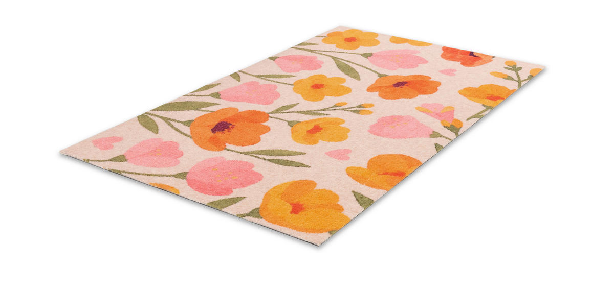 FUßMATTE  66/110 cm  Rosa  - Rosa, Basics, Kunststoff/Textil (66/110cm) - Astra