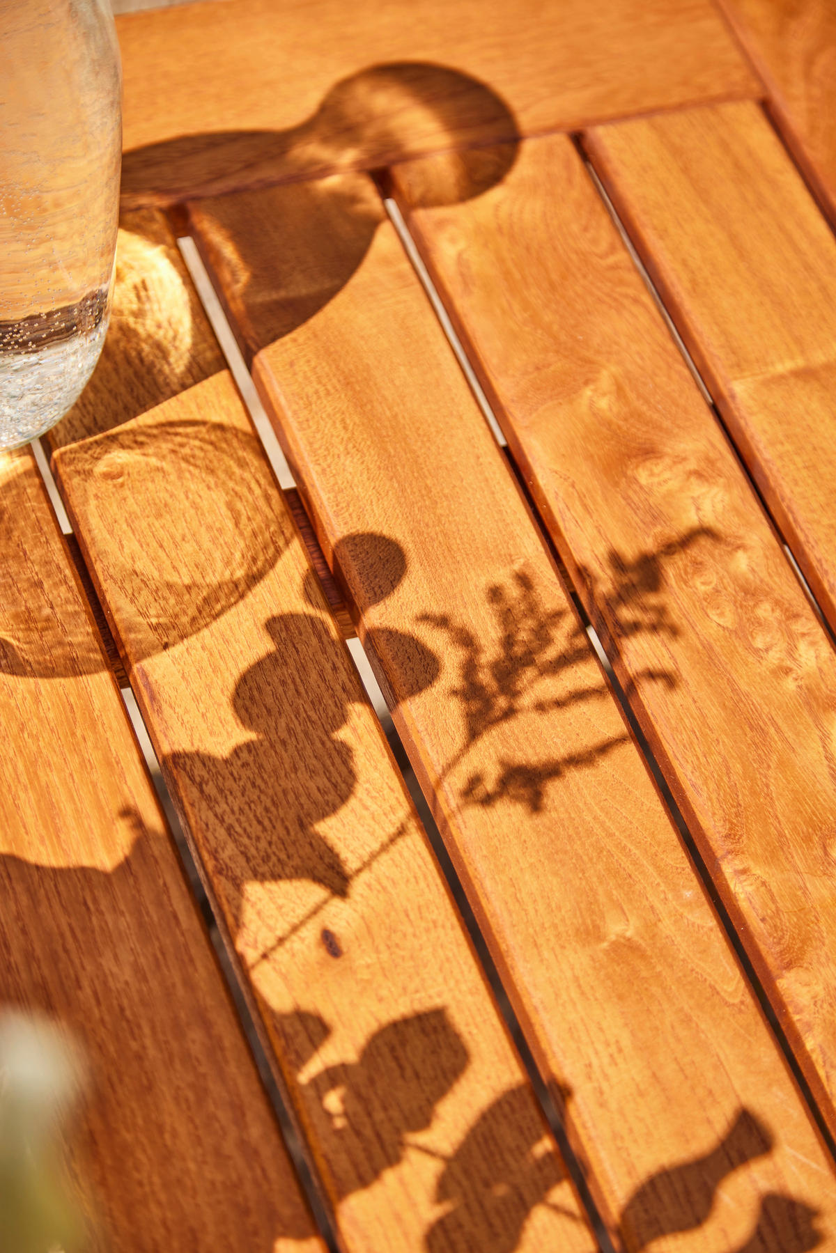 GARTENKLAPPTISCH 80/80/78 cm  - Robinienfarben/Schwarz, KONVENTIONELL, Holz/Metall (80/80/78cm) - Siena Garden