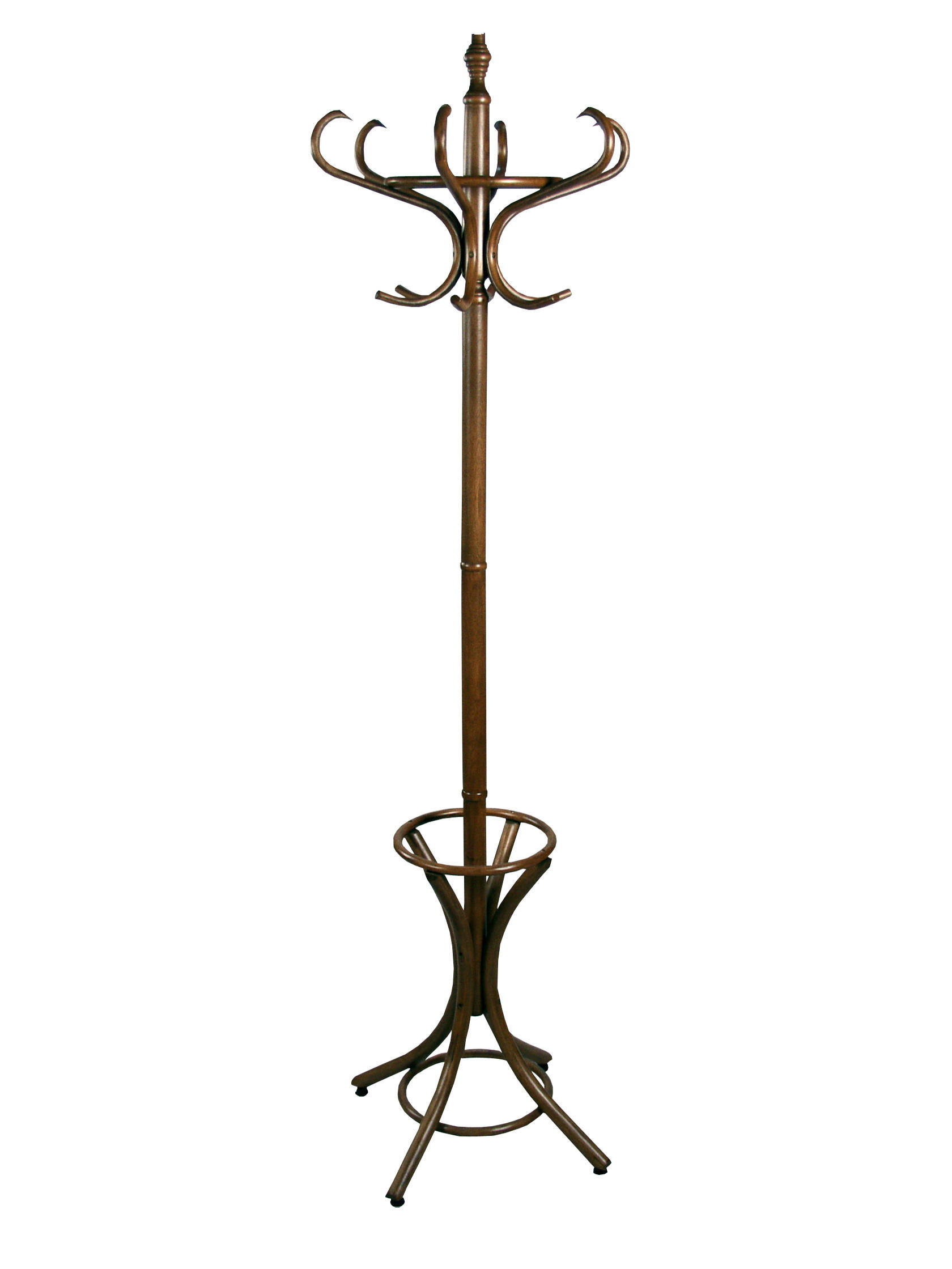 GARDEROBENSTÄNDER in Eichefarben   - Eichefarben, Design, Holz (53/53/184cm) - MID.YOU