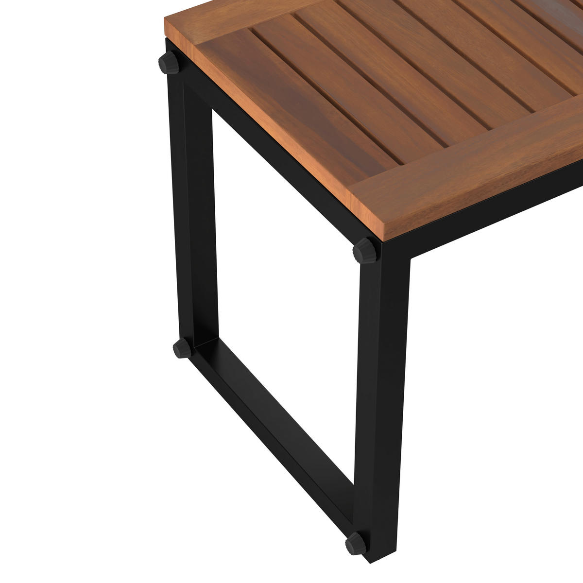 LOUNGEGARNITUR  175/253 cm   - Grau, Design, Holz/Metall (175/253cm) - Ambia Garden
