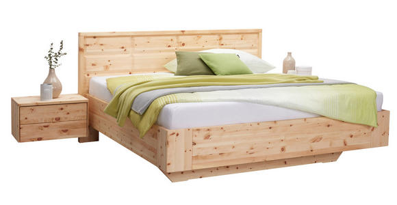 BETT 160/200 cm  in Zirbelkieferfarben  - Zirbelkieferfarben, Natur, Holz (160/200cm) - Valnatura