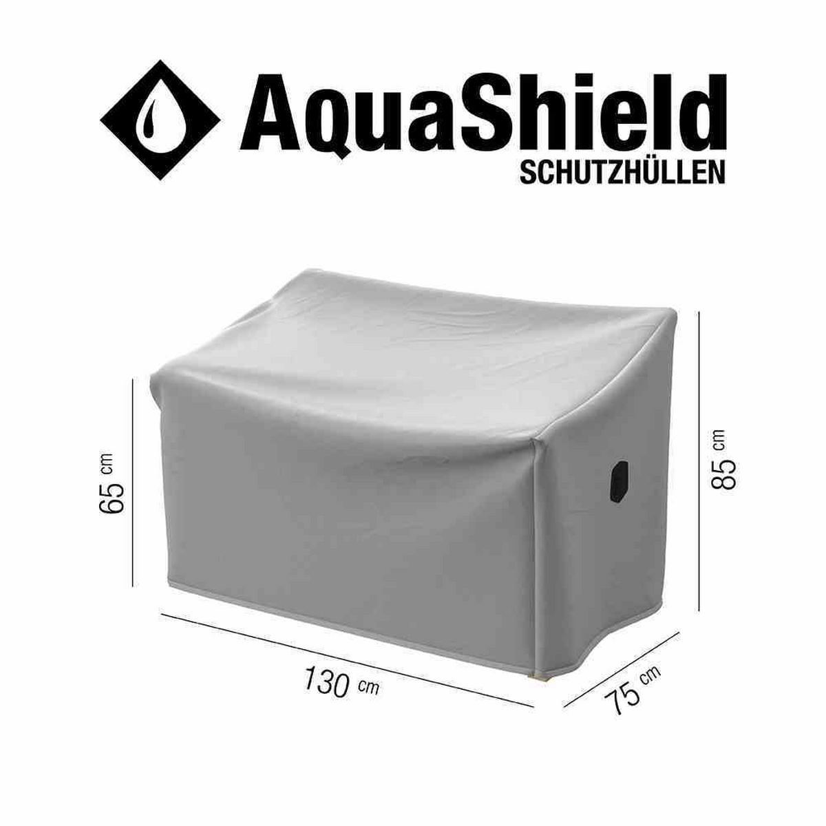 SCHUTZHÜLLE Hellgrau   - Hellgrau, Basics, Textil (130/85/75cm) - Siena Garden