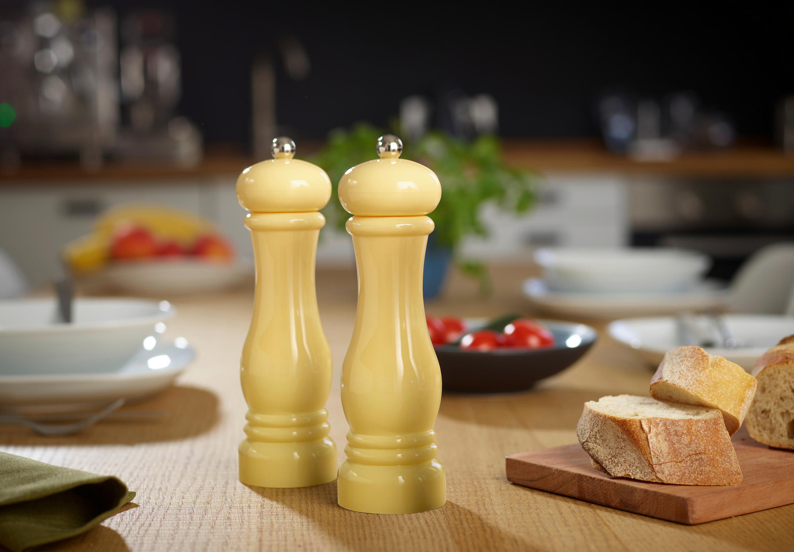 SALZ- UND PFEFFERMÜHLE  - Creme, Basics, Keramik/Kunststoff (6/21,5cm) - Echtwerk