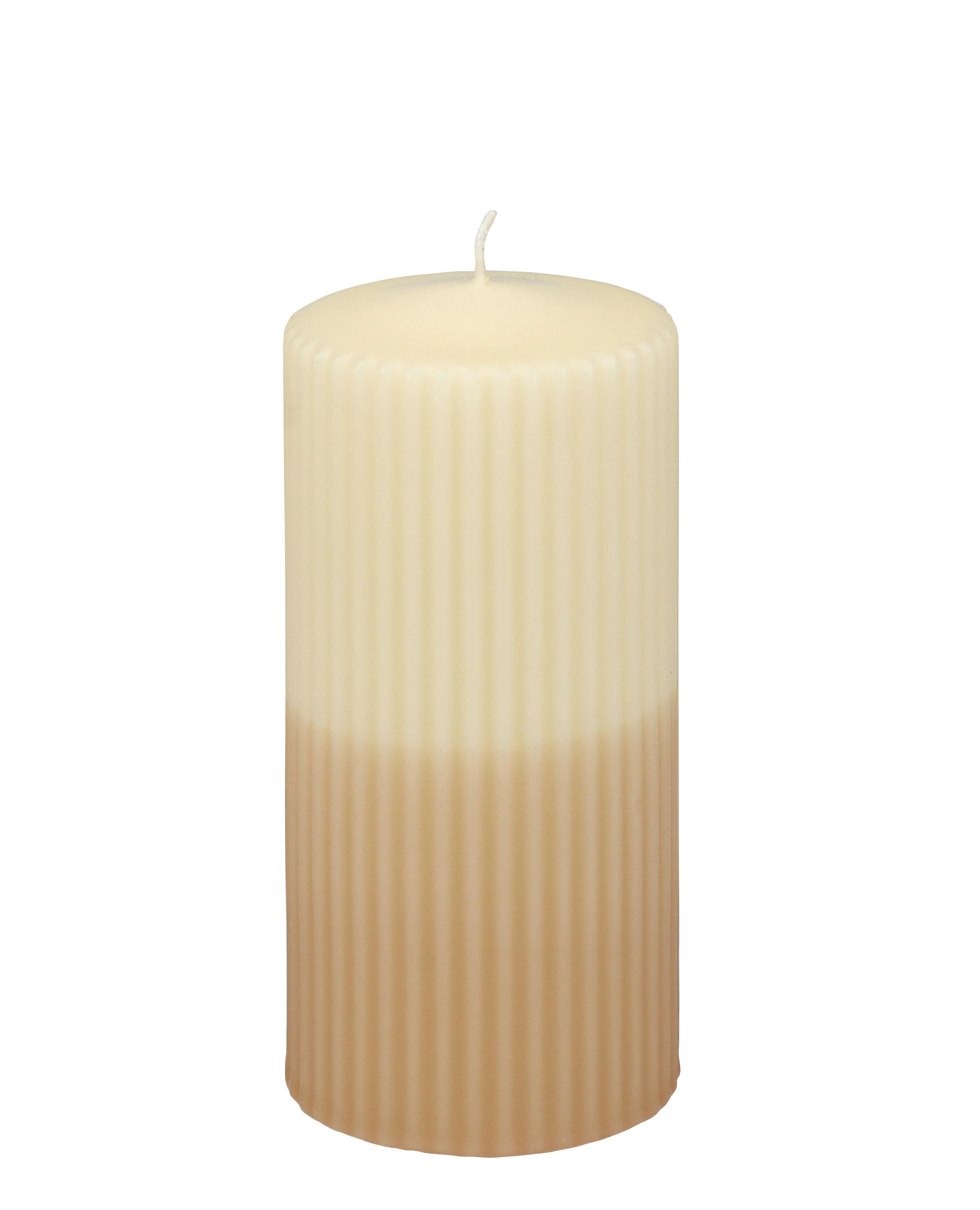 KERZE - Champagner, Basics, Paraffin (6,8/15,0cm) - Steinhart