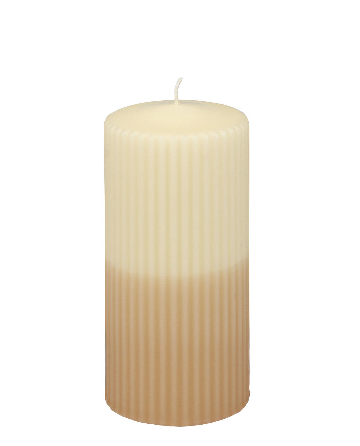 KERZE - Champagner, Basics, Paraffin (6,8/15,0cm) - Steinhart