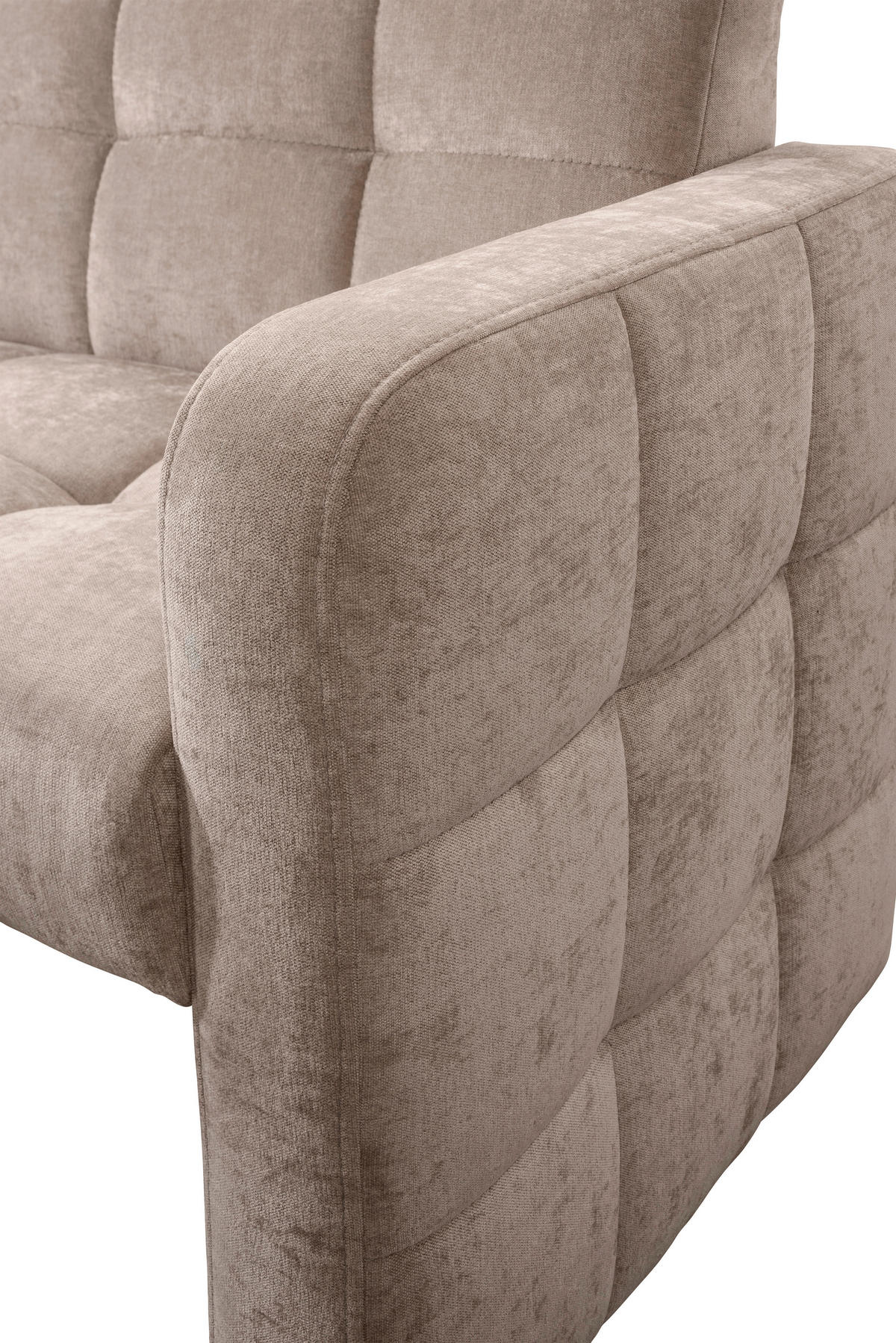 KLUPA KUTNA  bež  drvo, tekstil, drvni materijal      - bež/crna, Moderno, drvni materijal/drvo (245/157cm) - Livetastic