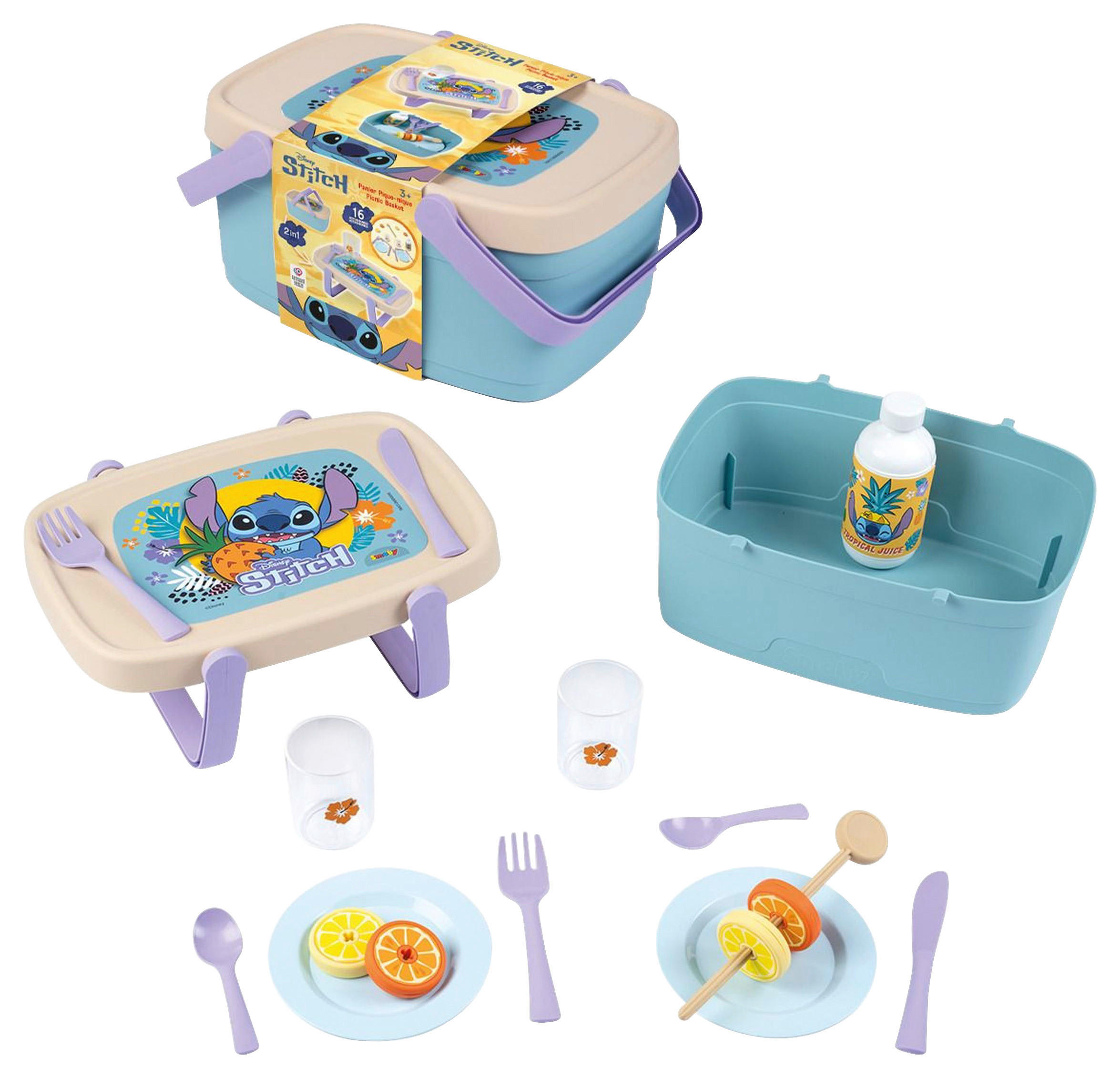 SPIELGESCHIRRSET  - Multicolor, Basics, Kunststoff (25,50/18/11cm) - Disney