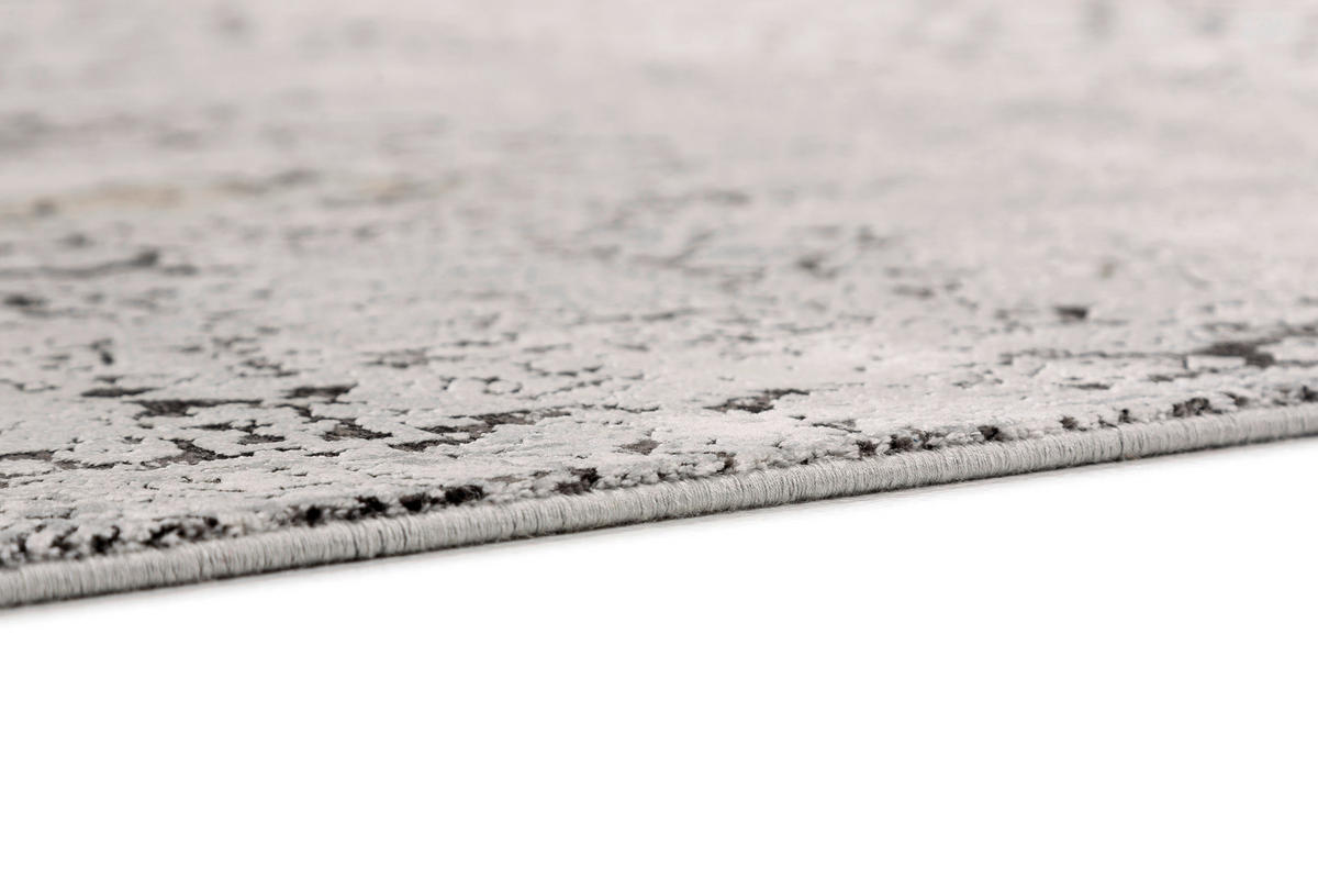 VINTAGE-TEPPICH 160/230 cm Gravina Anthrazit, Silberfarben  - Anthrazit/Silberfarben, Design, Textil (160/230cm) - Novel