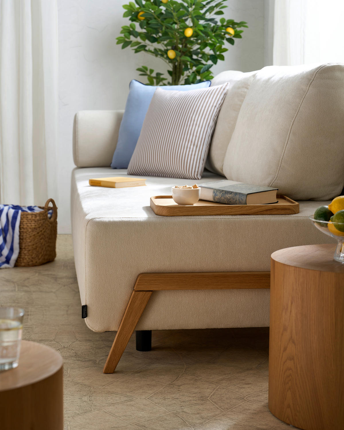 ESSTISCH in Holz 200/100/76 cm   - Eichefarben, Design, Holz (200/100/76cm) - Welnova
