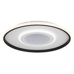 LED-DECKENLEUCHTE 50/5,5 cm   - Schwarz/Weiß, Trend, Kunststoff/Metall (50/5,5cm) - Novel