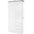 GARDEROBENSCHRANK 91/198/38 cm - Weiß, Design, Holzwerkstoff (91/198/38cm) - Novel GARDEROBENSCHRANK 91/198/38 cm - Weiß, Design, Holzwerkstoff (91/198/38cm) - Novel