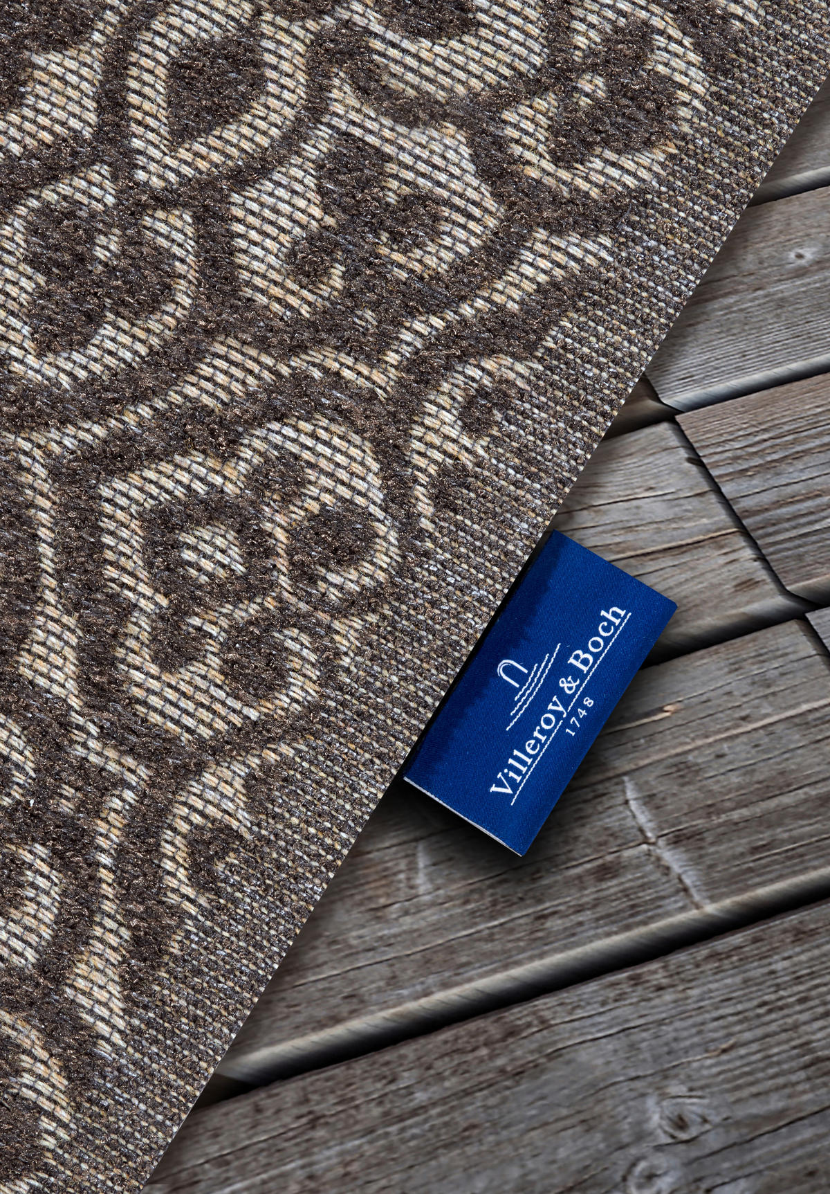 OUTDOORTEPPICH 160/230 cm Kollektion 1883 Beige, Cappuccino  - Beige/Cappuccino, Design, Kunststoff/Textil (160/230cm) - Villeroy & Boch