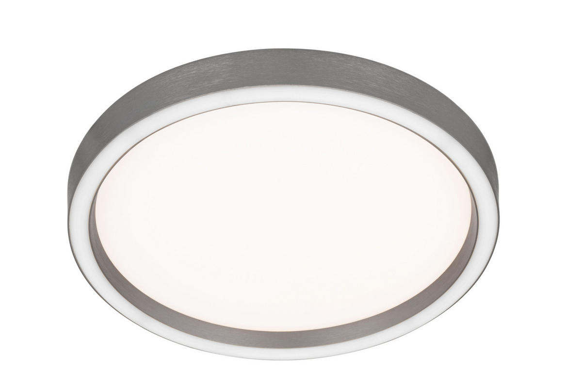 LED-DECKENLEUCHTE 22 W  30,5/5,5 cm    - Alufarben, Basics, Metall (30,5/5,5cm) - Novel