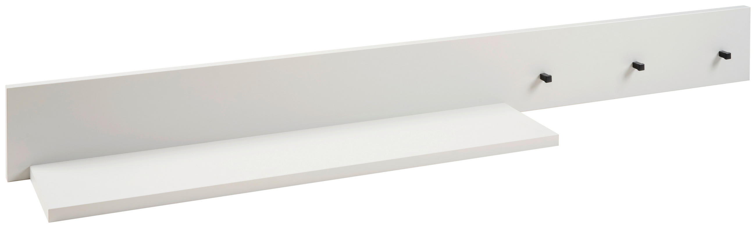 WANDREGAL 136/14/20 cm  - Anthrazit/Grau, Basics, Holzwerkstoff/Metall (136/14/20cm) - Jimmylee