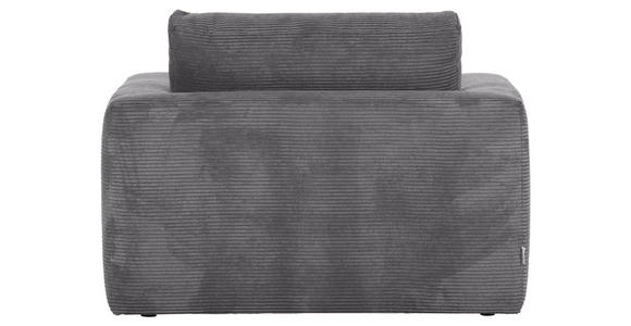 XXL-SESSEL - Anthrazit/Schwarz, ROMANTIK / LANDHAUS, Kunststoff/Textil (120/67/140cm) - Landscape