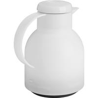 ISOLIERKANNE SAMBA 1 L  - Weiß, Basics, Kunststoff (1l) - Emsa