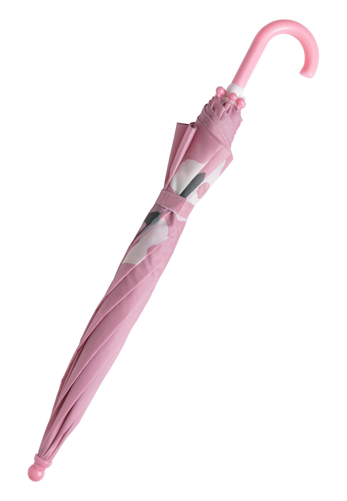 REGENSCHIRM Emmi Girl  - Hellrosa/Silberfarben, Basics, Kunststoff/Textil (59,5/8/35cm) - Sterntaler