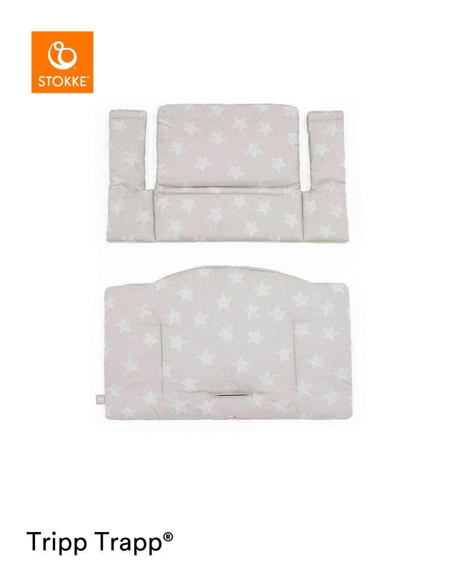 HOCHSTUHLEINLAGE Tripp Trapp classic cushion  - Grau, Basics, Textil (28/21/7cm) - Stokke