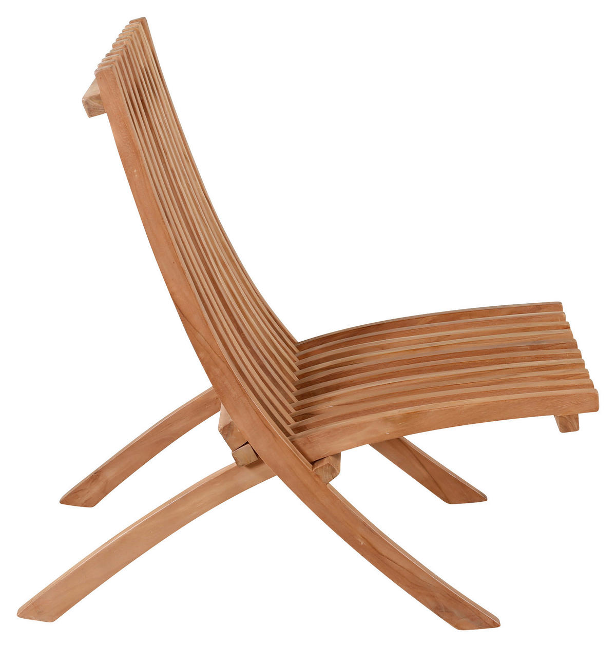 Loungesessel 2er-Set Teakfarben Teakholz  - Teakfarben, KONVENTIONELL, Holz (73/85/63cm) - Gardenson